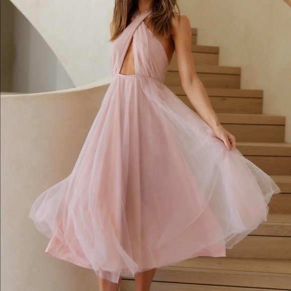 Fortunate One Warm Welcomes Dress blush - Picture 6 of 6